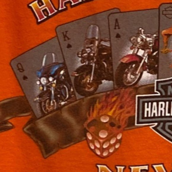 Vintage Harley Davidson 100 Year Anniversary Las Vegas Tee - Picture 8 of 14